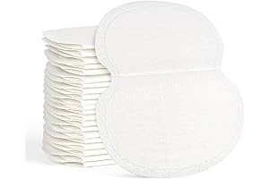 100-Pack Disposable Underarm Sweat Pads for Men & Women