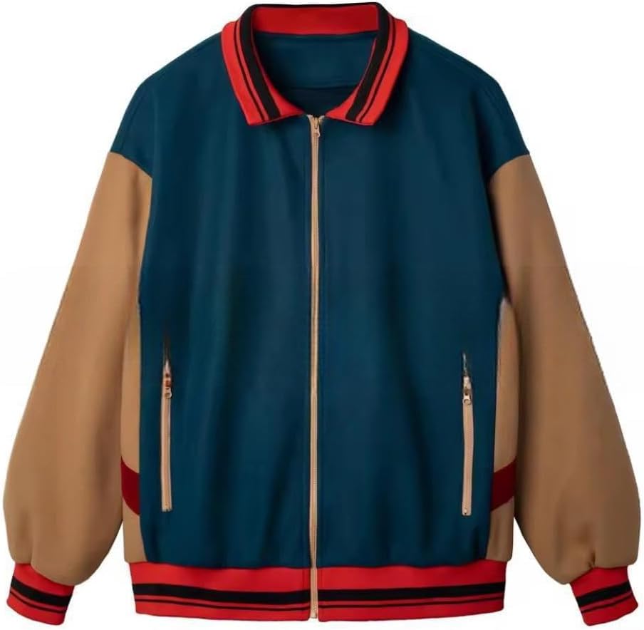 Toitaly Strange Will Byers Costume Coat Will Cosplay Jacket Sweatshirt‌ Long-Sleeved Zip Up Top Men Halloween Outfits