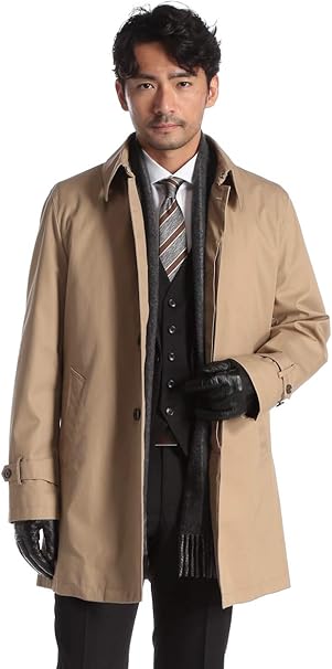 Amazon サカゼン ビジネスコート メンズ スプリングコート 春秋冬 綿100 ライナー付 撥水加工 ステンカラーコート メンズコート ベージュ Ll コート ジャケット 通販 Amazon サカゼン ビジネスコート メンズ スプリングコート 春秋冬 綿100 ライナー付 撥水加工 ステンカラーコート メンズコート ベージュ Ll コート ジャケット 通販