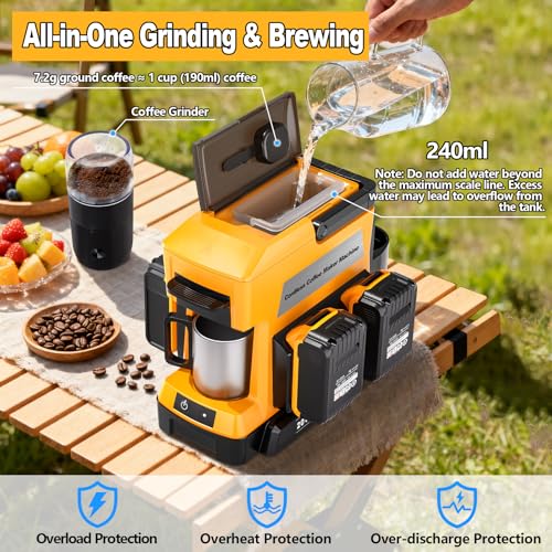 Taingwei Portable Coffee Maker for Dewalt