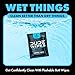 DUDE Wipes Double Deuce Unscented Travel Wipes - 2 Wipes per Pack (40 packs, 80 Count) - On-The-Go Adult Flushable Wipes for Sensitive Skin - Infused with Vitamin E and Aloe - Septic and Sewer Safe