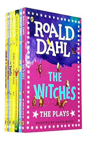Roald Dahl The Plays 7 Books Collection Set (The Witches, The BFG, Danny the Champion of the World, James and the Giant Peach, The Twits, Fantastic Mr Fox, Charlie and the Chocolate Factory)