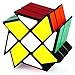 Produktbild Maomaoyu Zauberwürfel Windmill Cube Speed Magic Cube Puzzle Magischer Würfel PVC Aufkleber für Schneller und Präziser mit Lebendigen Farben(Schwarz)