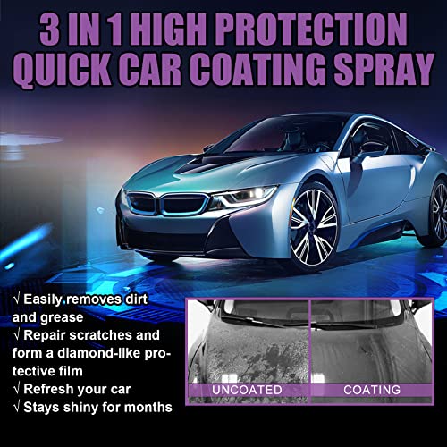 Spray 3 en 1 para protección y reparación rápida de autos miniatura 2