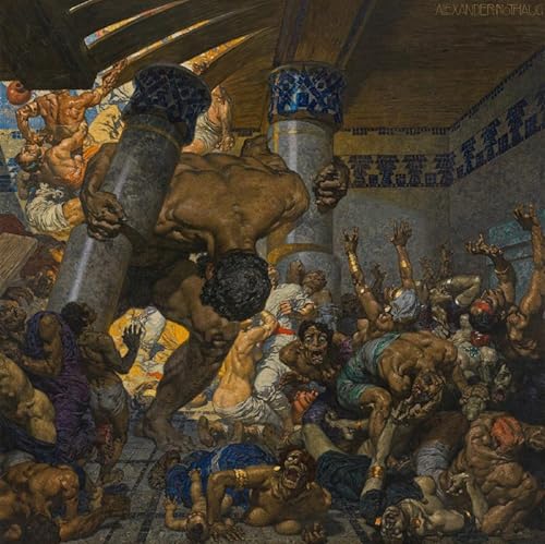 Toile Alexander Rothaug Simsons Rache tableau déco 60x90cm