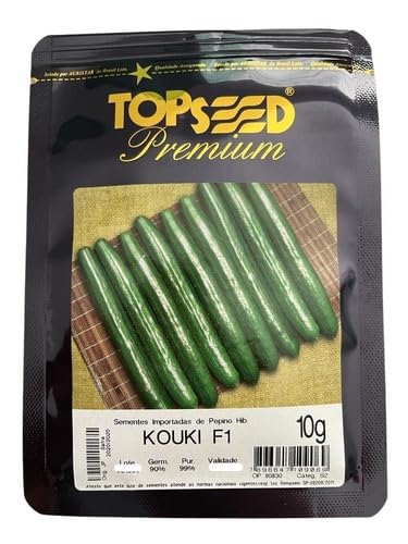 Sementes De Pepino Japonês Híb. Kouki 10 Gramas