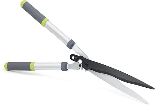 Tijeras de setos y cortasetos ligeras, tijeras de jardín con hoja ondulada SK-5, cortasetos manual para recortar bordes, vallas, arbustos, árboles