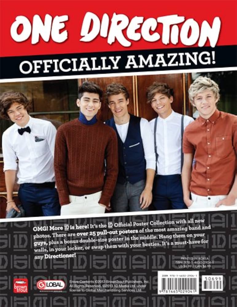 ONE DIRECTION オフィシャルブック The Official One Direction Poster Book: Amazon.co.uk