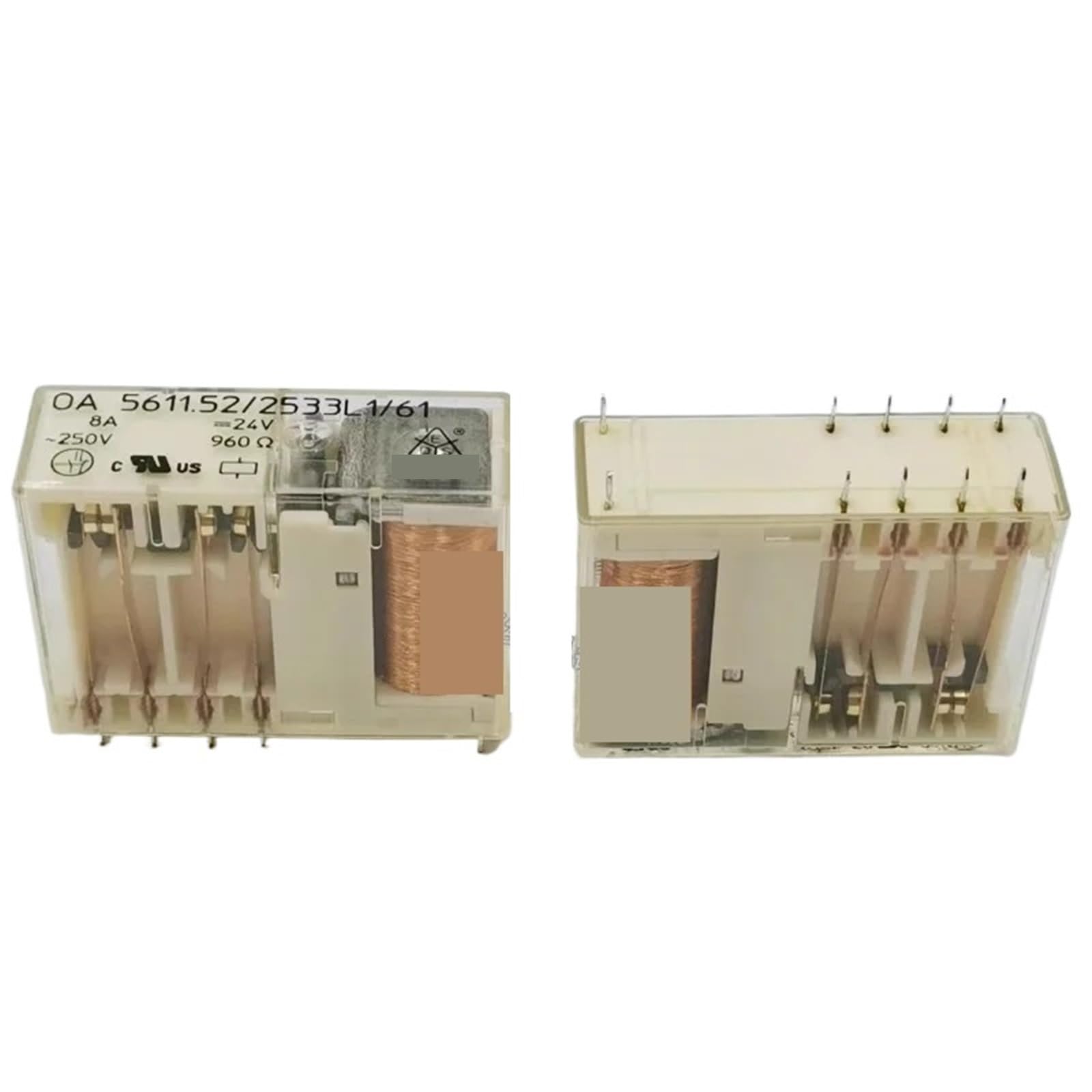 Relay OA 5611.52/2533L1/61 24V 10pins relais de protection