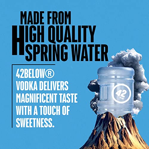 42BELOW Premium Vodka, Quadruple Distilled, 40% ABV, 70cL / 700mL, Made with New Zealand Volcanic Spring Water - Image 4