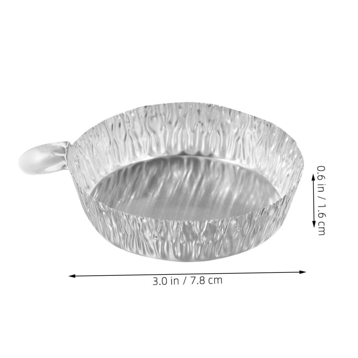 Homoyoyo 500piezas Bandejas De Desechables Para Pesaje De Muestras De Resistente y De Limpiar Para y Procesamiento De Alimentos