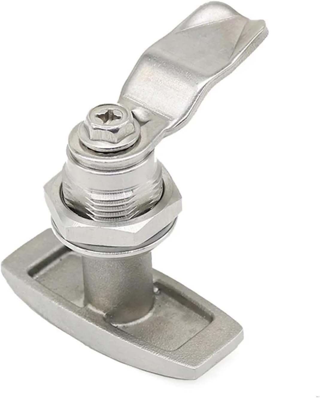 304 Material MS705-3U Stainless Steel Tongue Lock U-Shaped Handle Equipment Cabinet 1Pcs