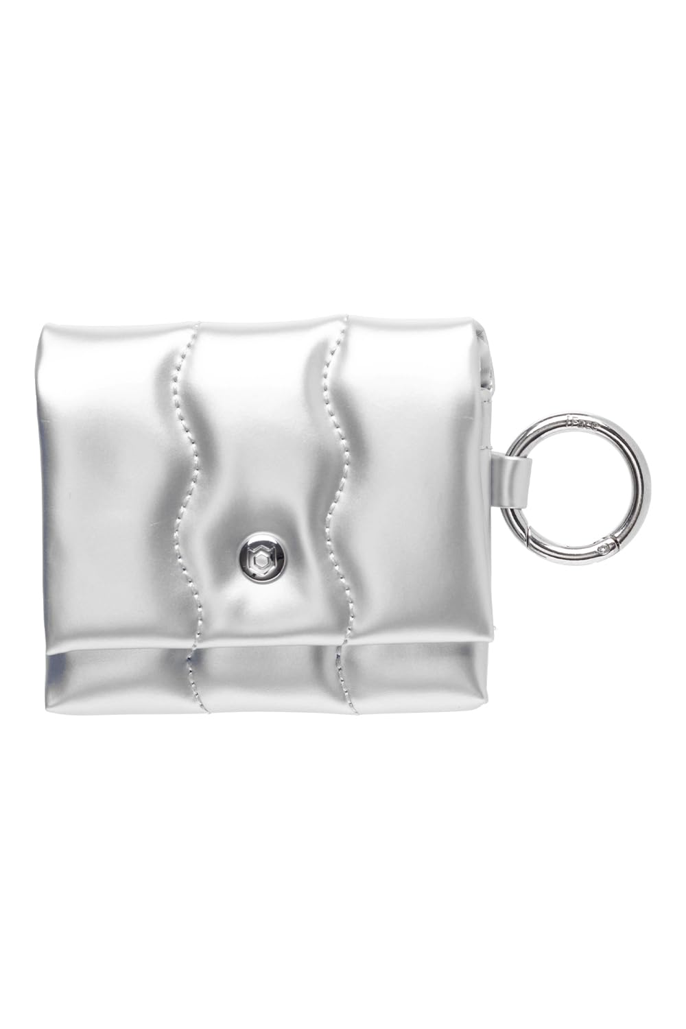 Amazon | iFace BeBling AirPods/AirPods Pro ポーチ (シルバー)【アイ