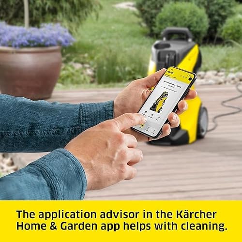 Kärcher Idropulitrice K 4 Power Control, Pressione max. 130 bar, Portata 420 l/h, Area di lavoro 30 m²/h, Filtro acqua, Pistola LED ad Alta Pressione, Ugello mangiasporco, Lancia Vario Power - 6