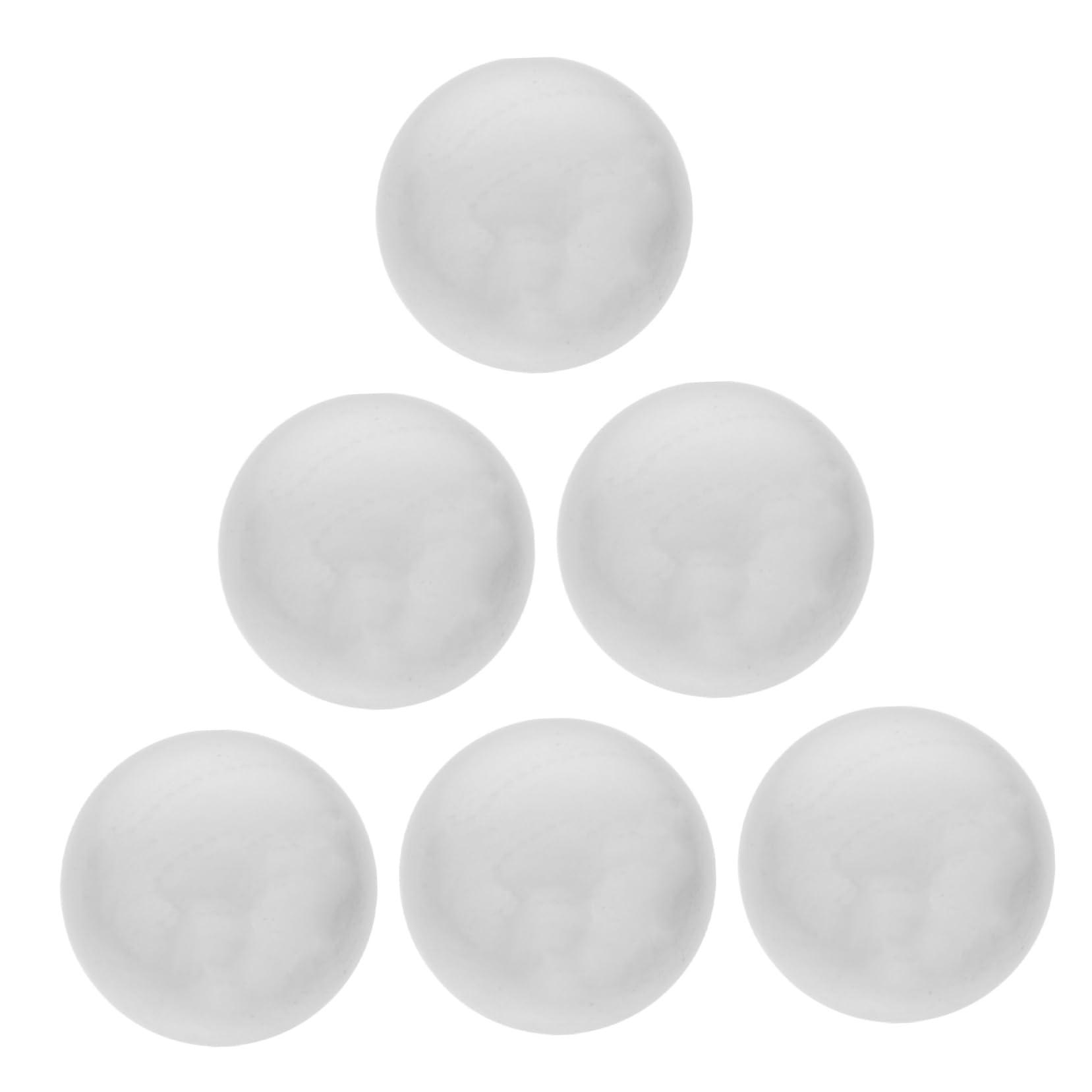 Happyyami Mirror Balls Assortment of 6 Large Garden Balls Decorative Metal Reflective Globes for Home and Garden