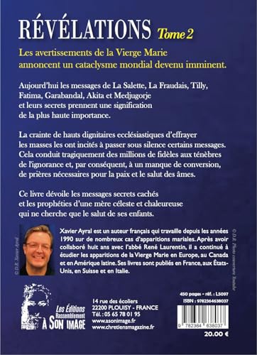 Révélations: Tome 2, Les messages secrets et les prophéties de la Vierge Marie – vue 2
