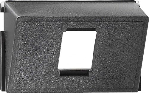 Gira 005200 Slide-In Data Hood for Modular Jack/Western Technique 1 Compartment