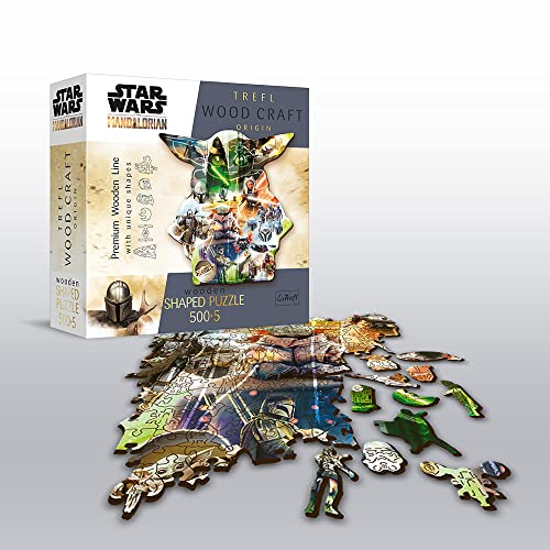 Holz Puzzle Sonderform 500 + 5 - Star Wars, duże – Ansicht 2