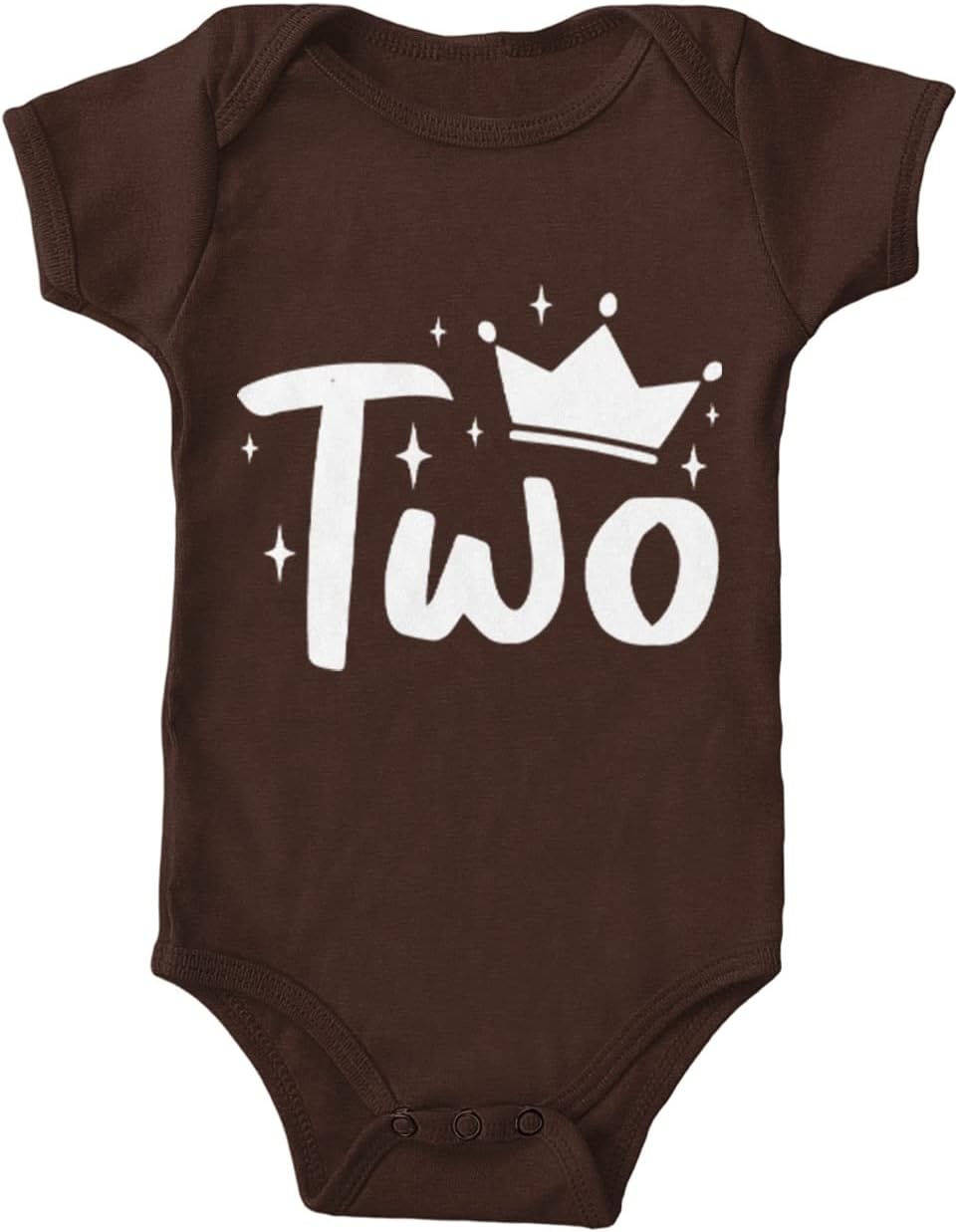 Two With Crown - Royalty Birthday Bodysuit