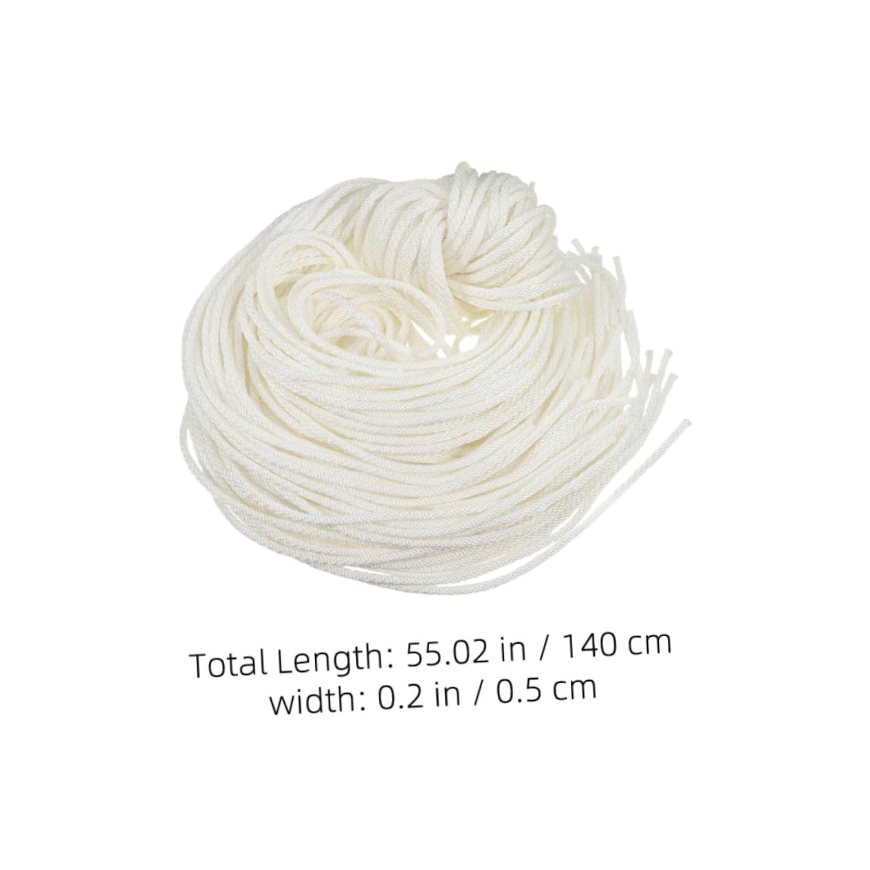 BESTonZON 50pièces Cordon De Démarrage Pour Tondeuse à Gazon Corde De Lanceur à Rappel Automatique Pour Moteur à Essence Cordon De Démarrage Pour Générateur Tronçonneuse Et Moteur