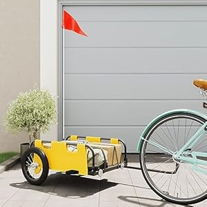 Ujchvhn Fahrradanhänger 94162 Gelb Transporter