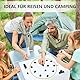FLYGRRIV Magnetspiel,Tragbares Puzzle Checkers Spiel-Reisen Schach Magnetisch,Magnetisches Schachspiel, Geeignet für Familienfeiern, Geburtstagsparty-Spiele,Magnet Schach Tischspiele