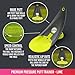 PuttOUT Premium Pressure Putt Trainer - Perfect Your Golf Putting (Lime)