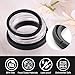Sipcupmate Silicone Gaskets Compatible with Yeti Chug Cap, Rubber Seal Replacement for Yeti Rambler Twist Chug Lid-BPA-Free O-Ring for a Lasting Watertight Seal, 4 Pack