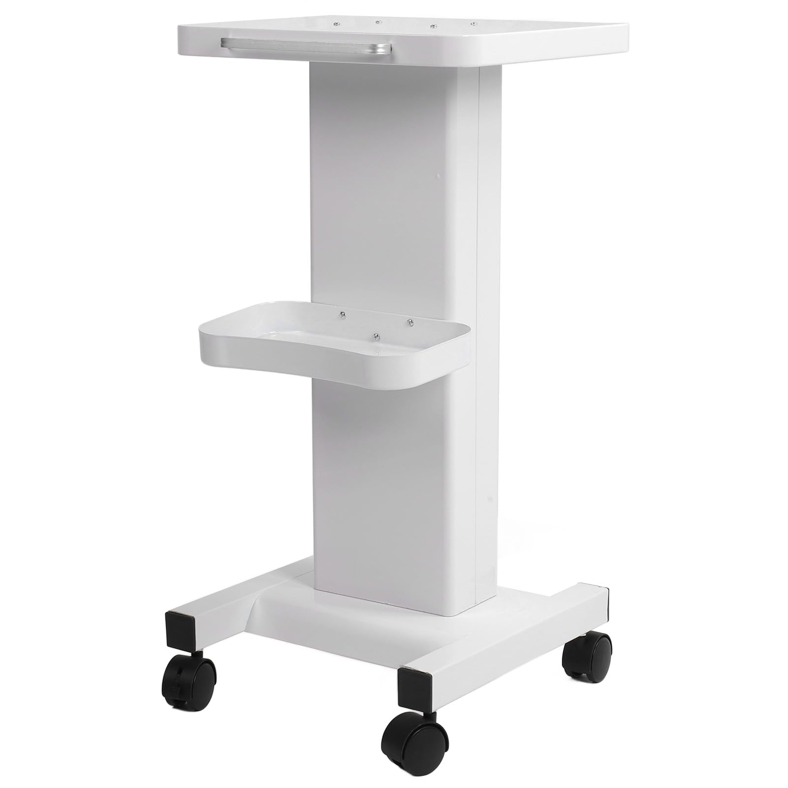Hidyliu Carrello Carrello per Saloni di Bellezza con Ruote per Uso Professionale Spa con Ruote Elegante Ideale per Saloni di Bellezza Laboratori Ospedali Realizzato in Robusto Ferro Altezza 70 Cm