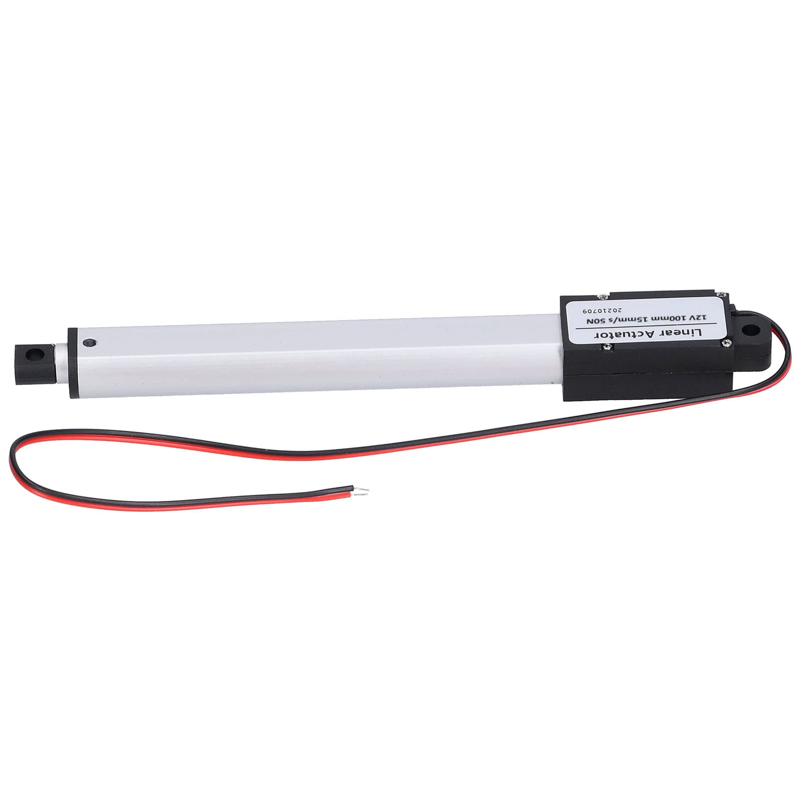 Attuatore Lineare Interno Mini Elettrico DC 12V 100mm, Silenzioso, per Agricoltura Industriale, 100mm-15mm/s-50N