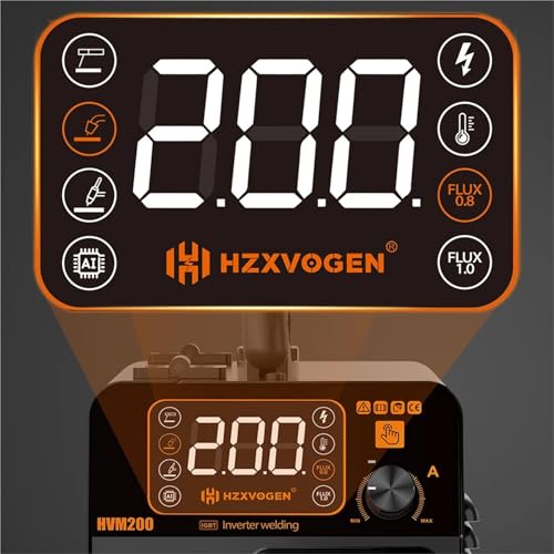 Półautomatyczna spawarka 3 w 1 MMA/MIG/Lift TIG, spawarka inwerterowa Synergy Tools, sprzęt do spawania bezgazowego HVM200(HVM200)