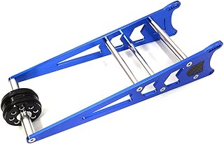C32311BLUE Billet Machined Wheelie Bar Set for Traxxas 1/10 Drag Slash 2WD