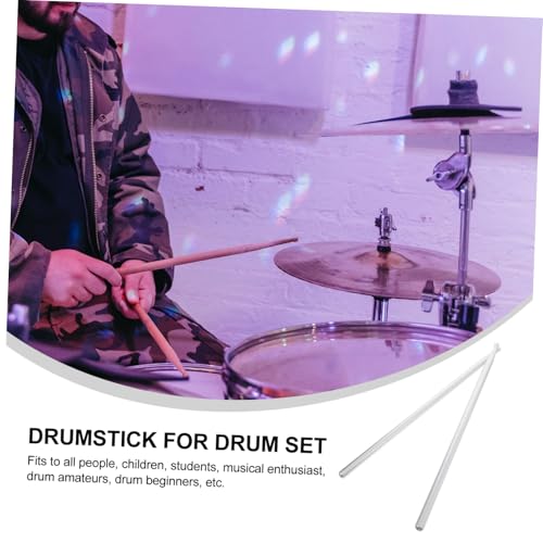 Baquetas de aluminio para práctica de percusión miniatura 6