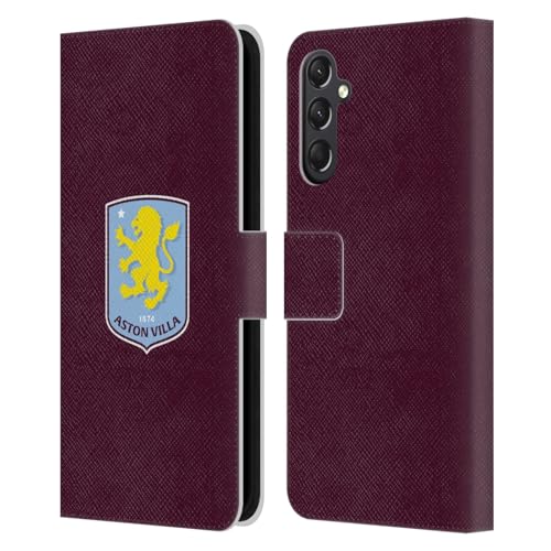Coque Samsung A24 Aston Villa protège écran et cartes étui cuir