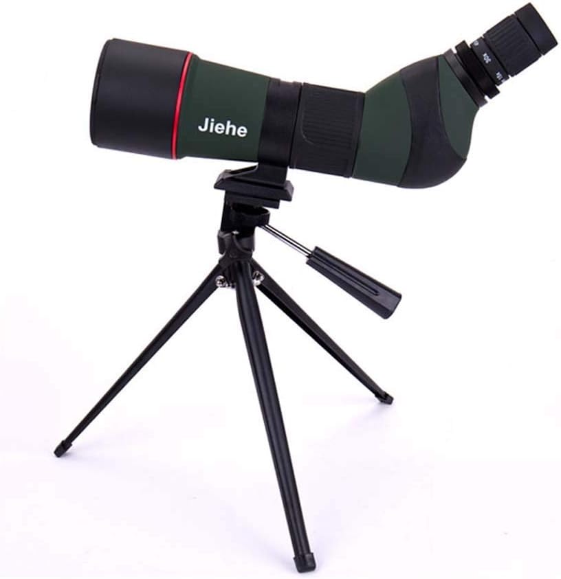 Refractor Telescope with Finder Scope Portable Telescope for for Bird Watching Camping Hunting Wildlife Traveling 20~60x65 (20~60x65)