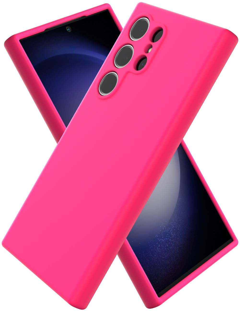 CUZMIGO for Samsung Galaxy S23 Ultra Case, Soft Liquid Silicone Phone Cover with Color Variety, Slim Fit Shockproof Camera Protection Thin Cute Case