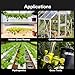 VIVOSUN Hydroponics CO2 Regulator Emitter System with Solenoid Valve Flowmeter for Grow Room Grow Tent Garden