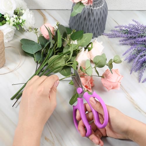 Juego de 16 tijeras florales para jardín acero inoxidable miniatura 4