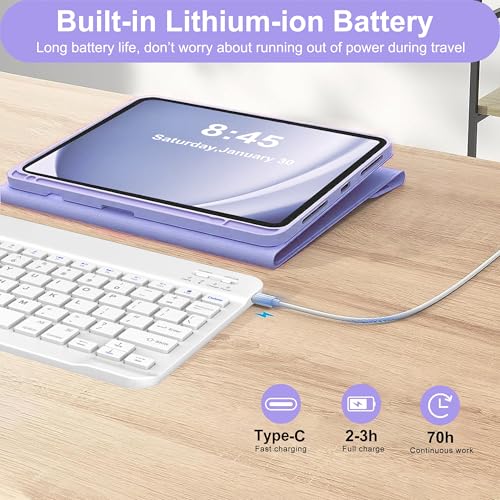 Amouogoey SAMSUNG GALAXY TAB A9+ CASE Keyboard Case For Samsung Galaxy Tab A9 Plus 5G 11 Inch 2023 thumb #3