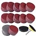 Produktbild Dandelionsky Schleifscheiben-Pads, 50 mm, Klett-Pads mit 0,6 cm Schaft- und Schaumstoff-Polier-Pad  Körnungen: 80/180/240/320/400/600/800/1000/2000/3000  300 Stück