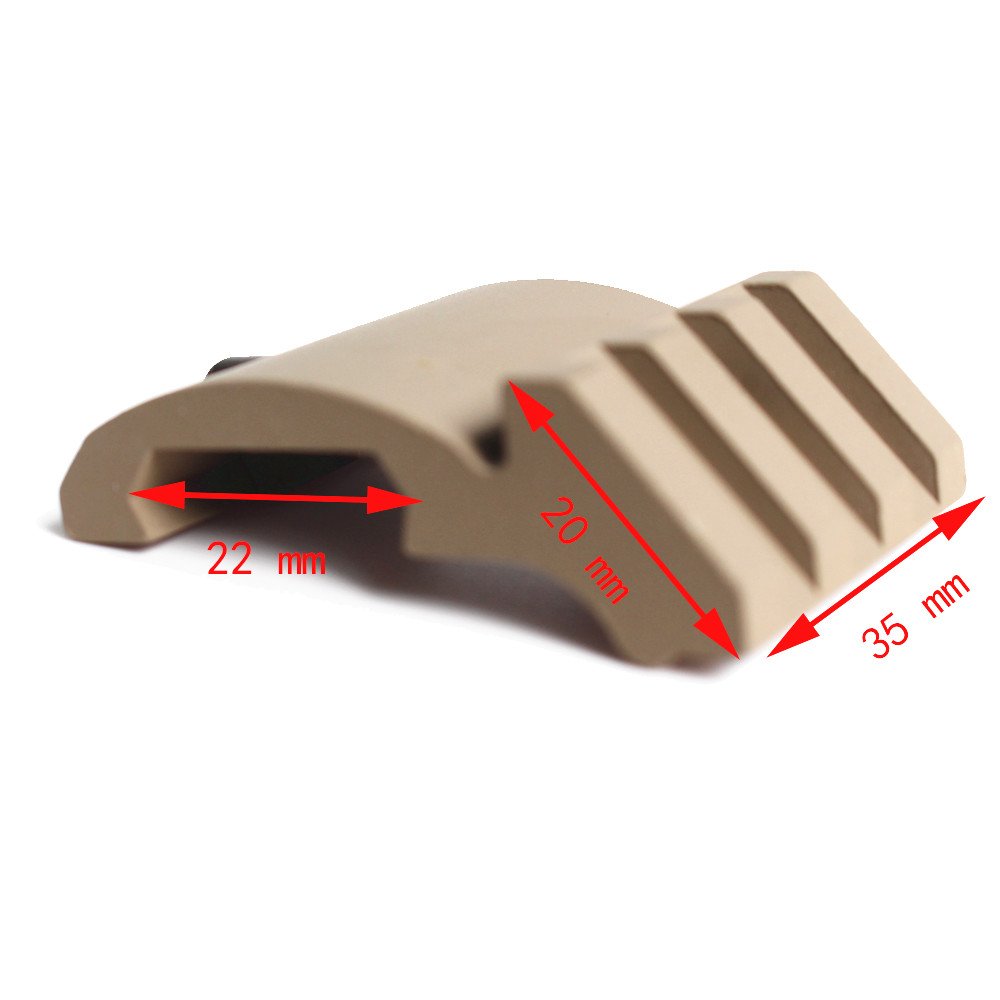 Noga Ultra Low Profile 45 Degree Side Picatinny Rail 20mm Offset Picatinny Rail Mount Für Red Dot, Bereich Sicht, Taschenlampen