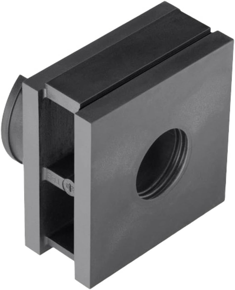 Прямая рукавная муфта HellermannTyton VP-L_17-18_Ins-sgl-PL-BK из безгалогенного ТПЭ, черная, 1 шт.