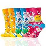 Sikweny 3 Paires Chaussettes De Pâques 36-43 Chaussettes Femme...