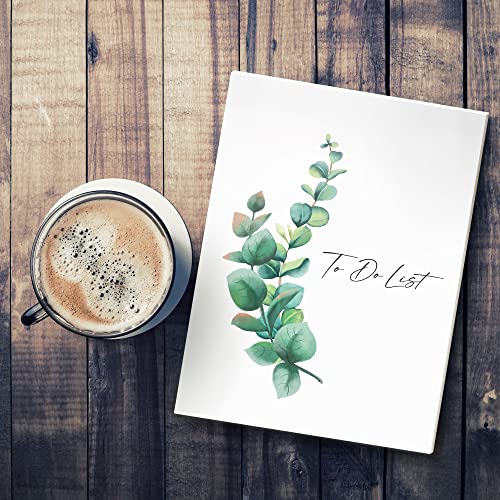 Simplified To Do List Notepad 8.5" X 11" - Made In Usa - Easily Organize Your Daily Tasks And Boost Productivity - The Perfect Undated Planner Notebook W Checklist For Women #TOP6