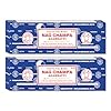 Satya Sai Baba Nag Champa Incense Sticks 100 gram Pack of 2