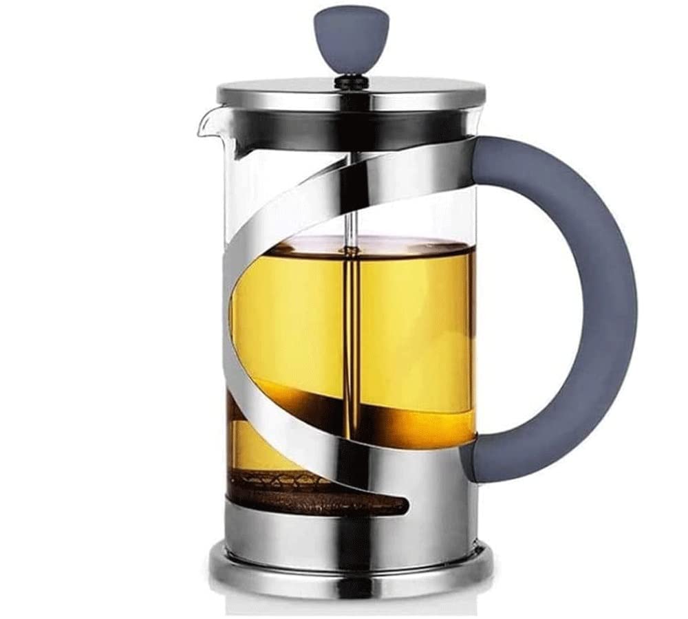 Cafetera De Prensa, Prensa De Café, Cafetera, Cafetera, Cafetera Y Tetera, Prensa De Café De Vidrio De Borosilicato, Cafeteras Manuales De Acero Inoxidable for El Hogar