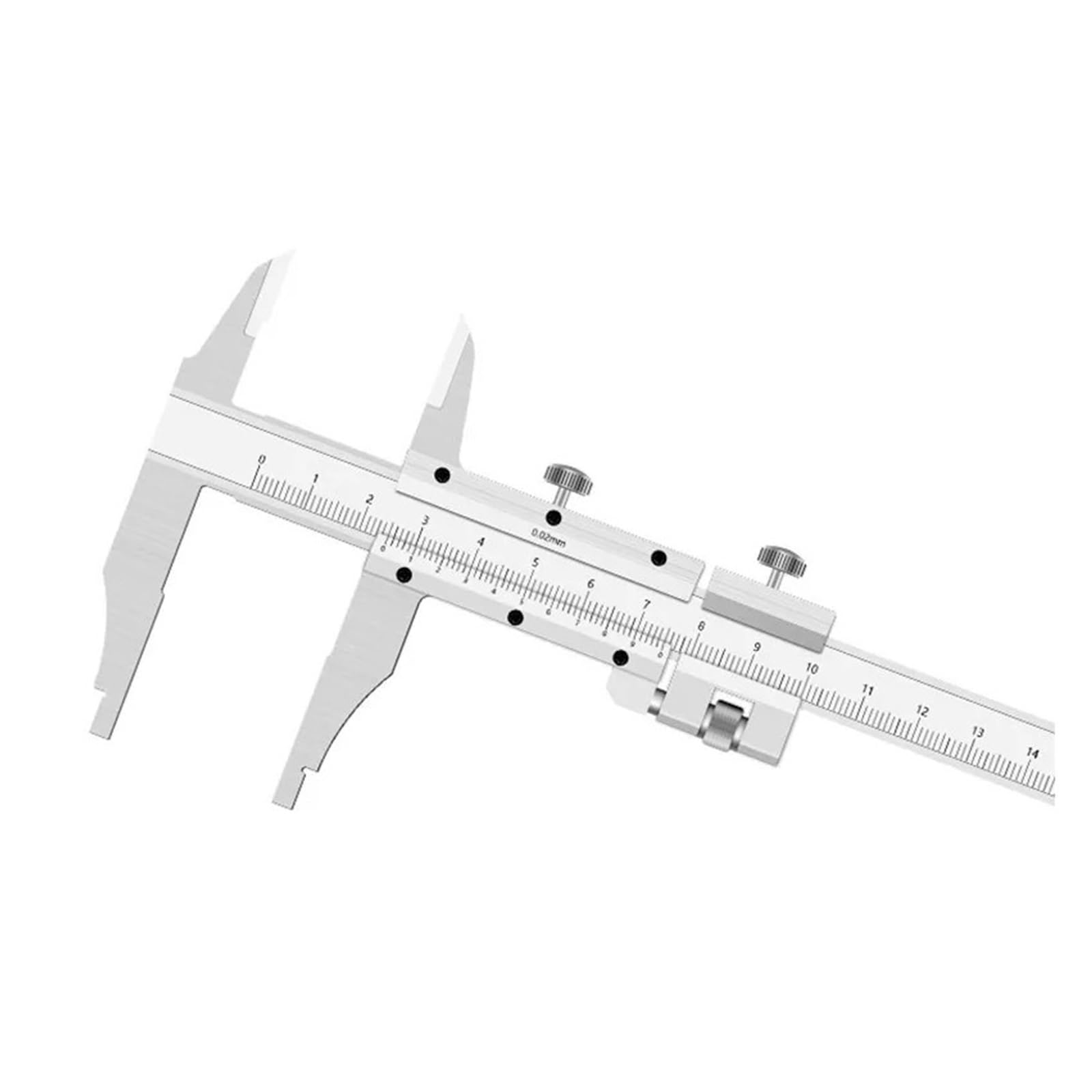 BDAYEK Vernier calipers Caliper 0-150mm 0-200mm Stainless Steel Vernier Accuracy 0.02mm Mircometer Gauge Measuring Tools(0-200mm)
