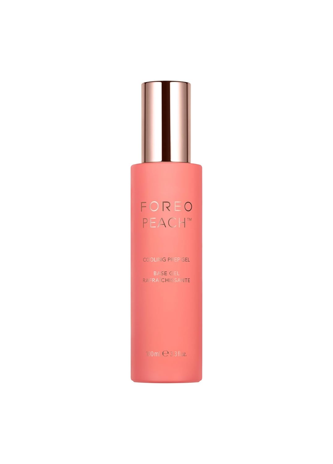 FOREO PEACH Cooling Prep Gel - Laser Hair Removal - Calming & Hydrating - 17 plant extracts, HA & Panthenol - Pain-free Hair Removal - During Treatment & Post- IPL Care - 3.3 fl.oz