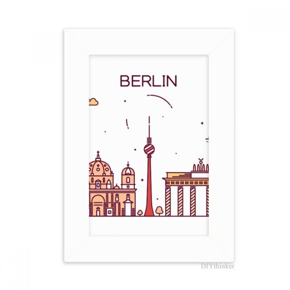 Cadre photo Berlin sur le bureau pour immortaliser vos voyages en Allemagne