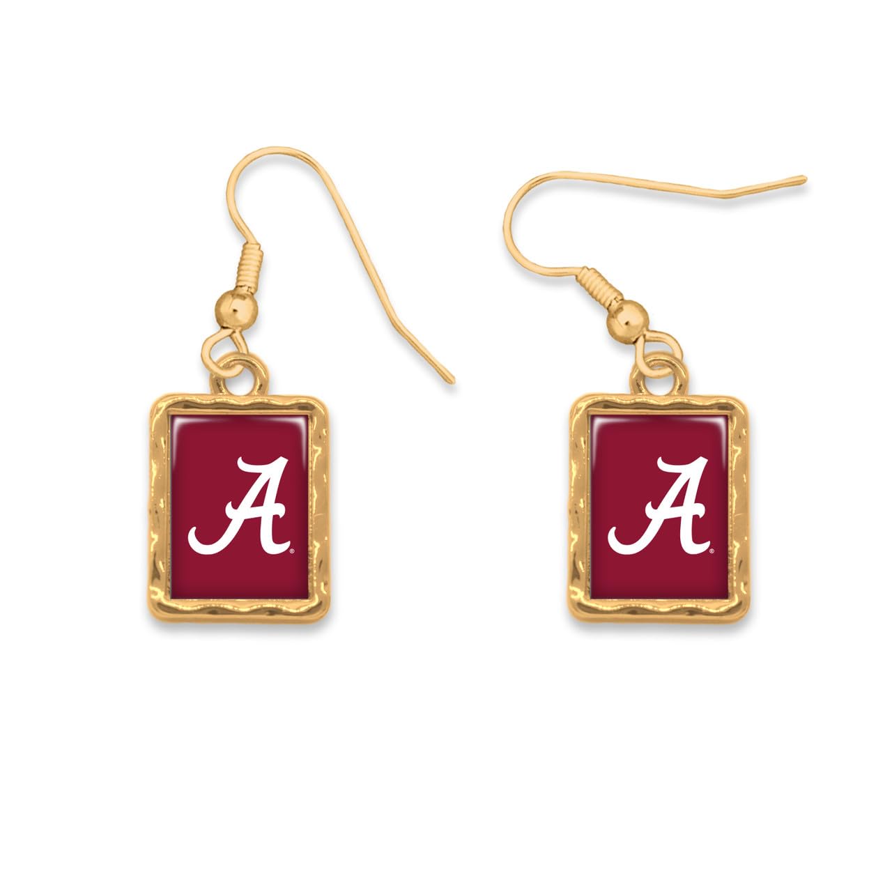 From the Heart Alabama Crimson Tide Vivian Gold Earrings Licensed Gift UA